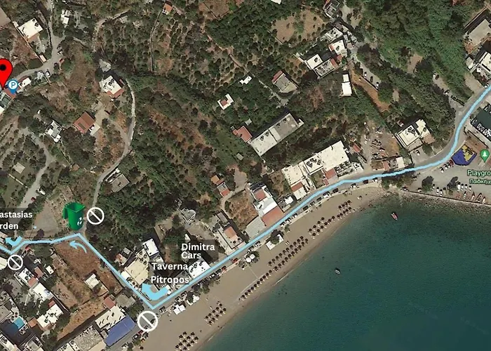 Sylvia's House In Stegna 公寓 *