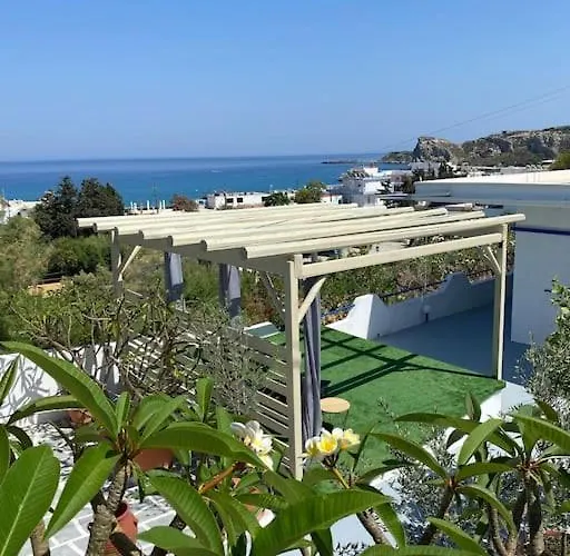 Sylvia's House In Stegna 公寓 *