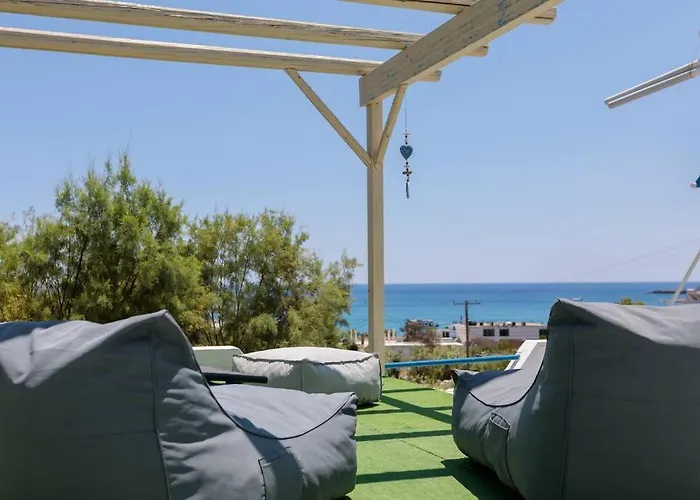 Sylvia's House In Stegna 아파트 *